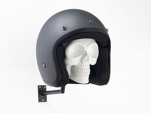 support de casque moto h-skull