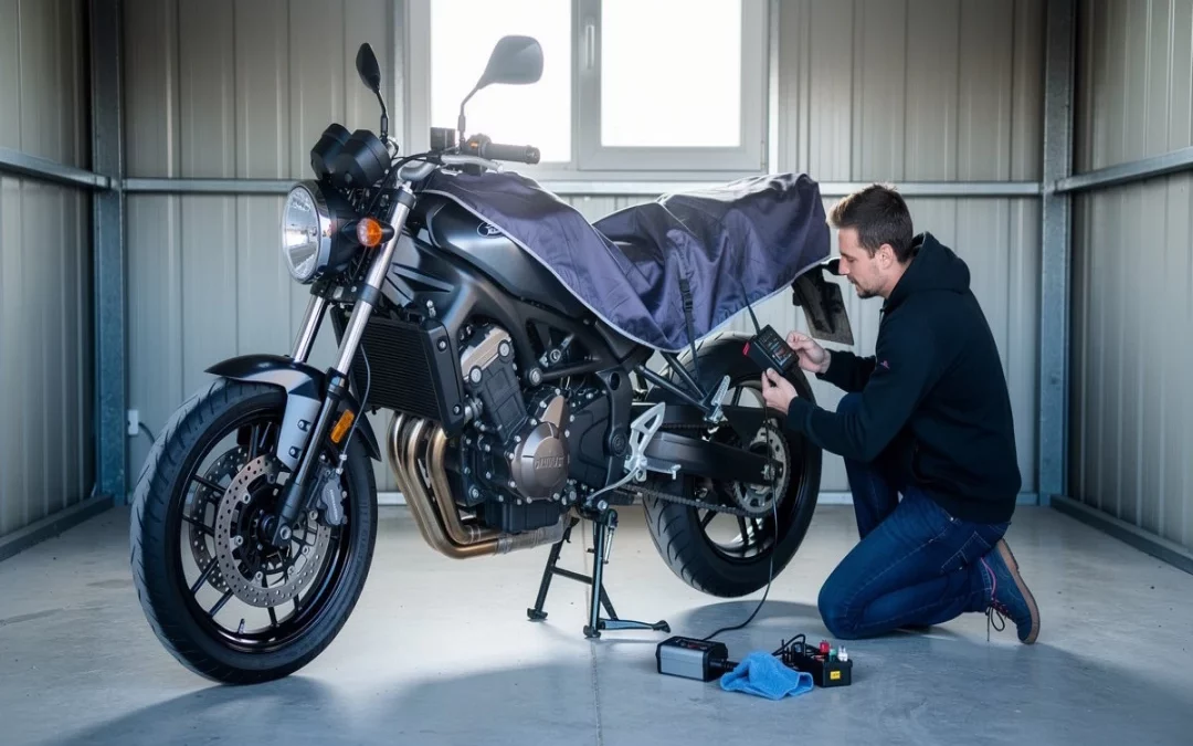 Comment préparer sa moto pour un hivernage en toute sécurité ?